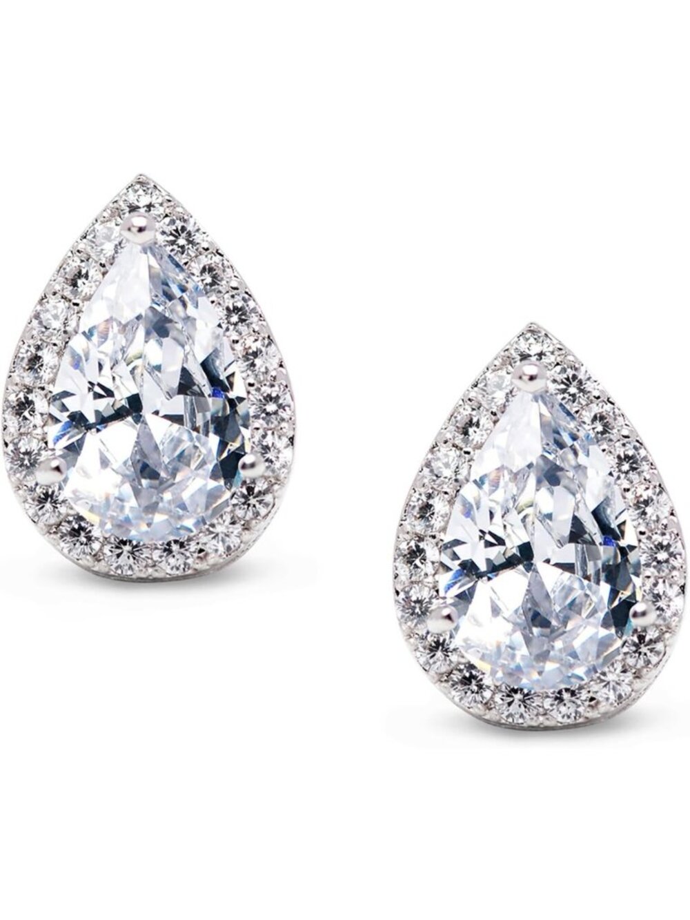 Elegant Teardrop Bridal Wedding Earrings | Perfect for Brides & Special
